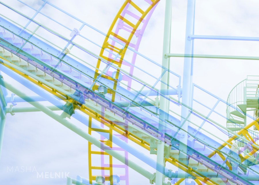 "Chaotic Dynamics". 2015. Santa Cruz, California. Experimental moment Photography Series