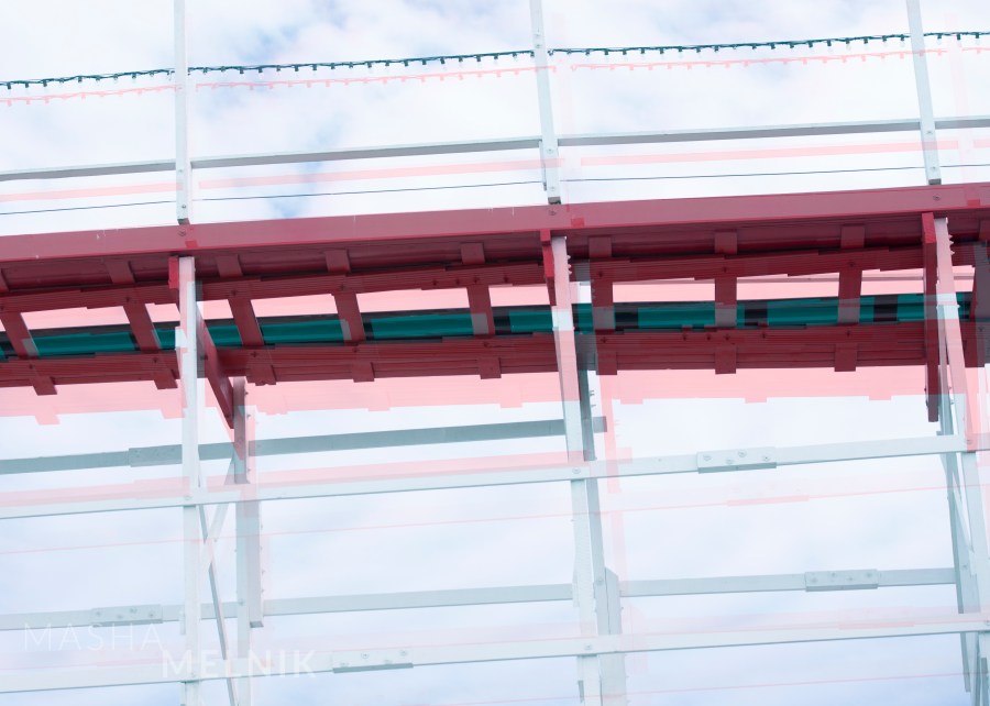 "Chaotic Dynamics". 2015. Santa Cruz, California. Experimental moment Photography Series