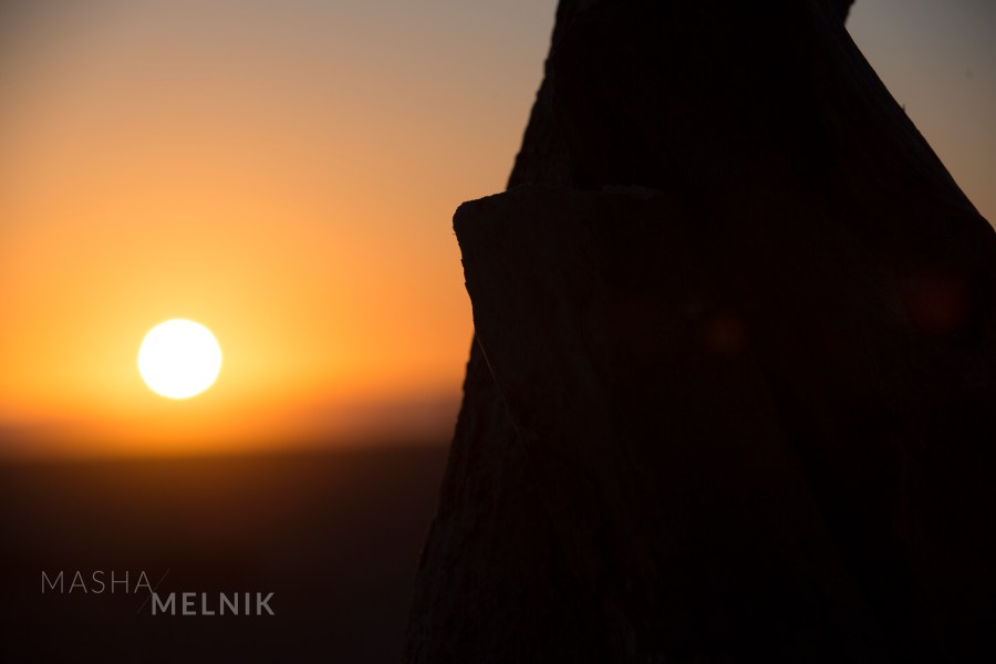 "Dancing Sunset" 2016. California. Experimental moment Photography Series. 