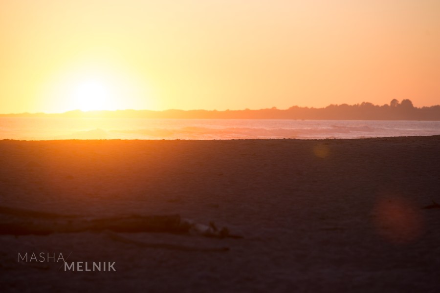"Dancing Sunset" 2016. California. Experimental moment Photography Series. 