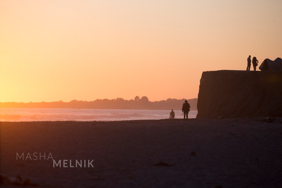"Dancing Sunset" 2016. California. Experimental moment Photography Series. 