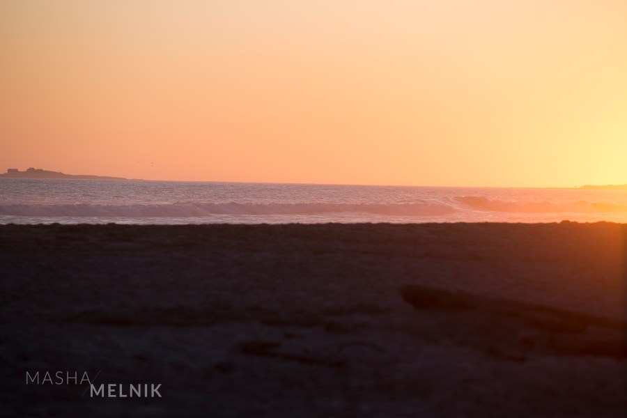 "Dancing Sunset" 2016. California. Experimental moment Photography Series. 