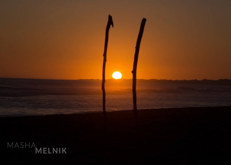 "Dancing Sunset" 2016. California. Experimental moment Photography Series. 