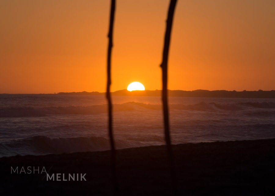 "Dancing Sunset" 2016. California. Experimental moment Photography Series. 
