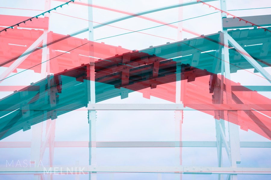 "Chaotic Dynamics". 2015. Santa Cruz, California. Experimental moment Photography Series