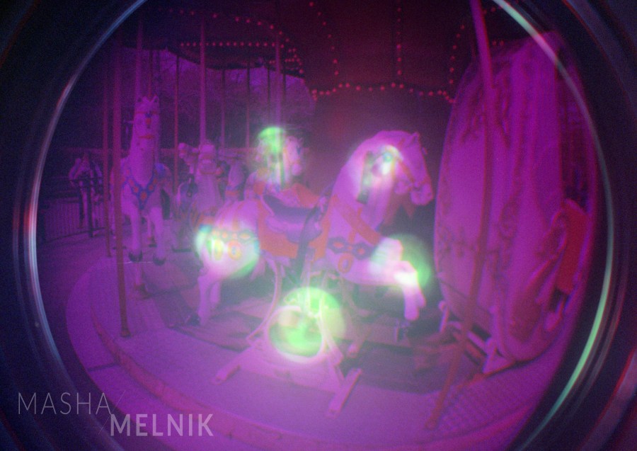 "Another point" Fish eye photography. Europe. Digital photography art by Masha Melnik. 