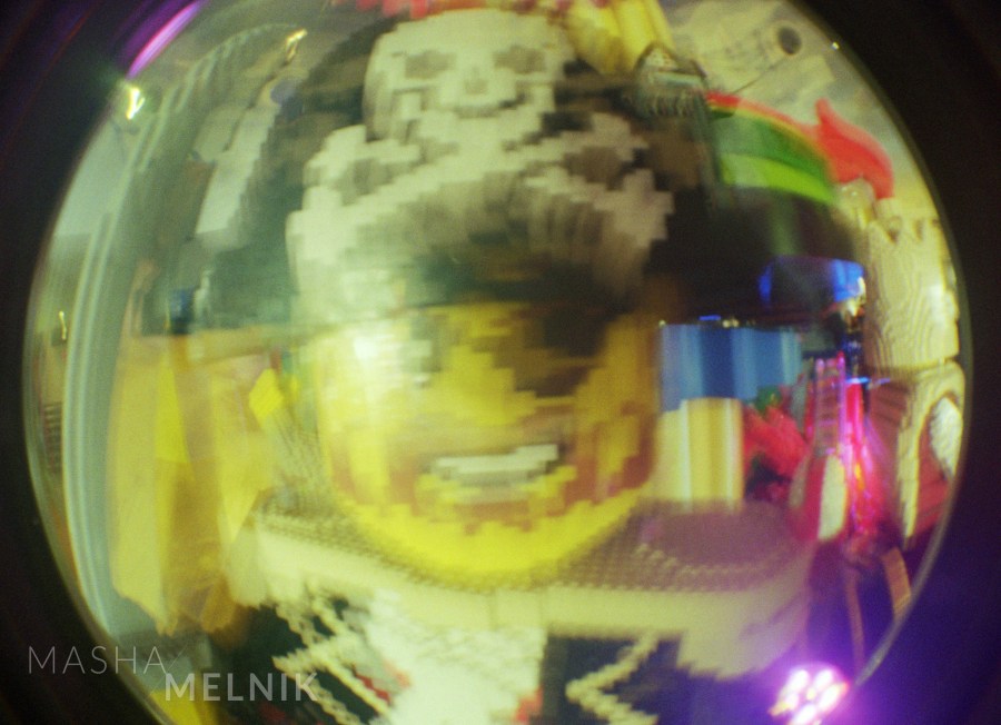 "Another point" Fish eye photography. Europe. Digital photography art by Masha Melnik. 