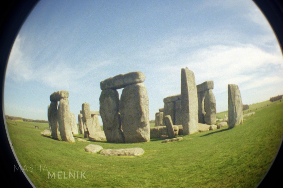 "Another point" Fish eye photography. Europe. Digital photography art by Masha Melnik. 