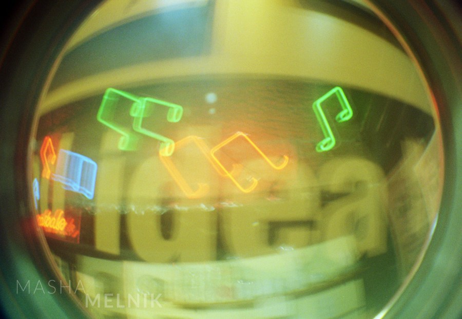 "Another point" Fish eye photography. Europe. Digital photography art by Masha Melnik. 